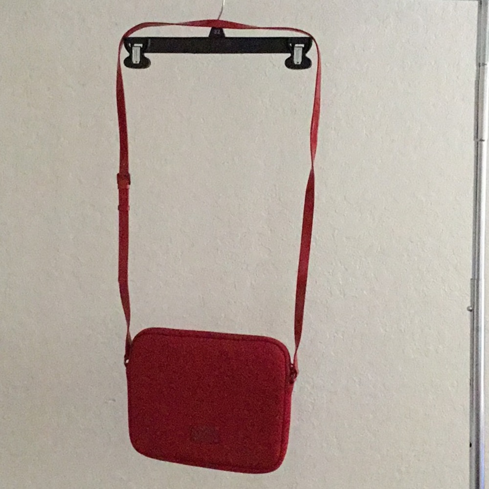 Michael Kors Velvet Red Cross Body Bag - New!